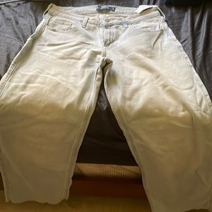 Never worn Hollister low rise vintage baggy jeans